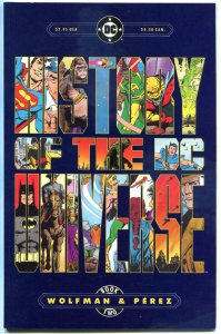 HISTORY of the DC UNIVERSE #2, NM-, 1986, George Perez, Batman, Superman, Hex