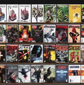 Huge Lot 150+ Comics with Lazarus, Justice League United & More!