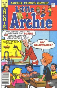 Little Archie #156 VG ; Archie | low grade comic July 1980 Sabrina