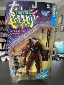 Signed Autograph McFarlane Toys Total Chaos Al Simmons Limited Edition