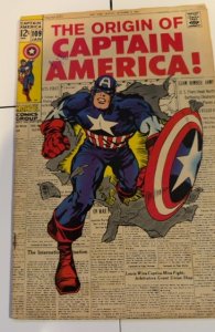 Captain America #109 (1969)Origin of Capt America see descript