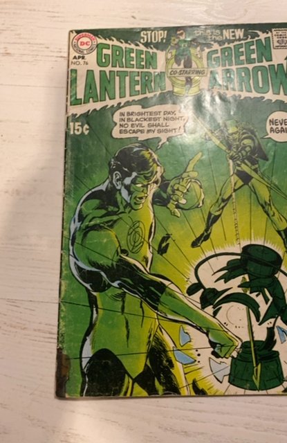 Green Lantern #76 (1970)classic Neal Adam's cover iconic  see description