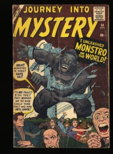 Journey Into Mystery #54 GD/VG 3.0