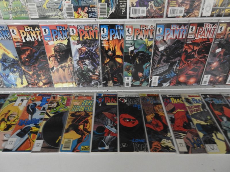 Huge Lot 130+ Comics W/ ROM, Batman, Black Panther, Warlock+ Avg VG+ Condition!