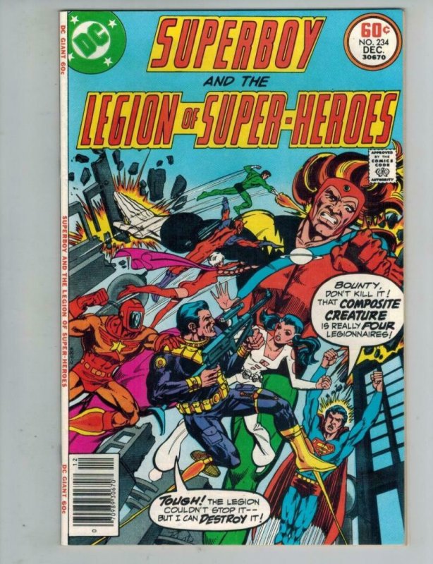 SUPERBOY and the LEGION of SUPER-HEROES #234, VF+, Composite creature, DC, 1977