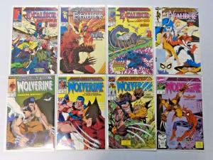 Marvel Comics Presents Wolverine lot - 84 diff books avg 8.0VF from #1-133(1988)