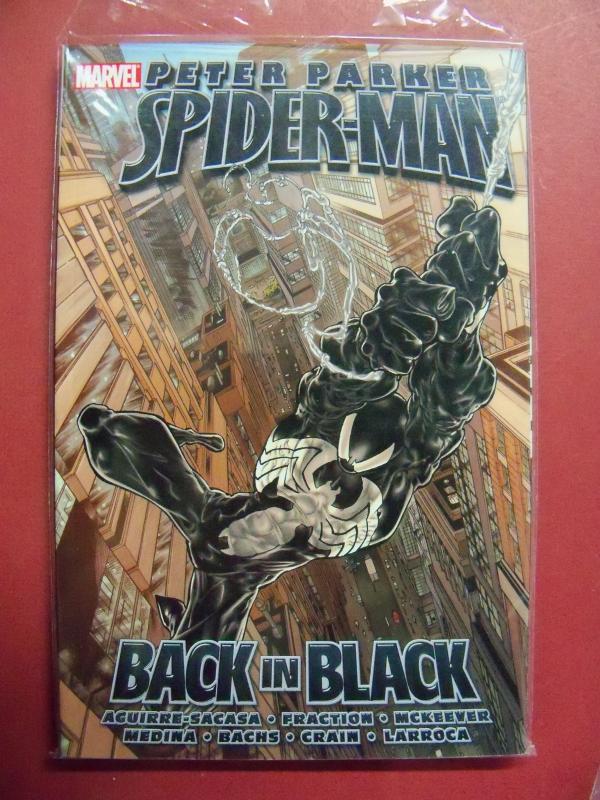 PETER PARKER SPIDER-MAN: BACK IN BLACK UNREAD SOFT COVER (9.4 NM)  MARVEL