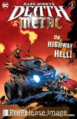 DARK NIGHTS DEATH METAL (2020 DC COMICS) #2 2ND PTG GREG CAPULLO R PRESALE-08/25