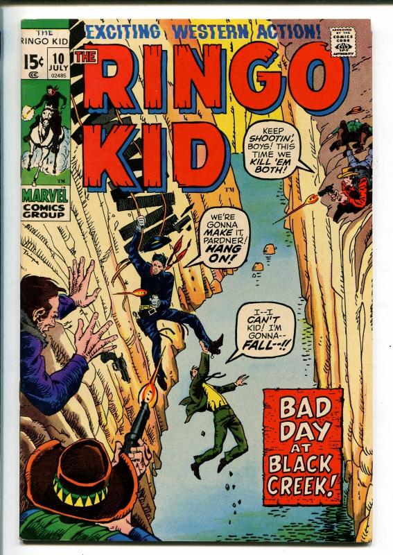 RINGO KID #10 1971-MARVEL-WESTERN ACTION-vf