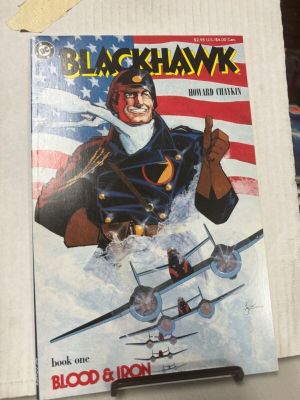 BLACKHAWK #1 VOL. 2 9.0+ DC COMIC BOOK I-87