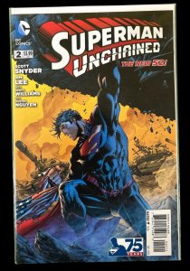 Superman Unchained #1-9 Run Lot Scott Snyder DC Comics 2013