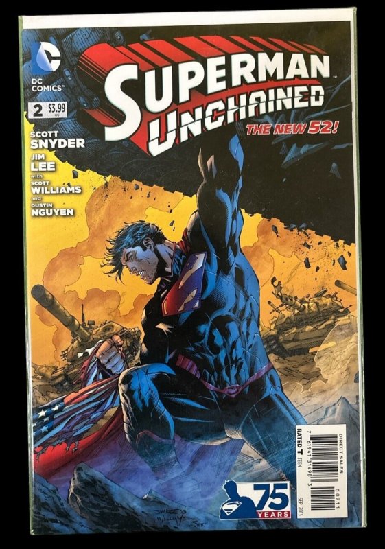 Superman Unchained #1-9 Run Lot Scott Snyder DC Comics 2013