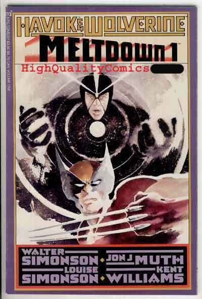 MELTDOWN #1, NM+, Havok, Wolverine, Jon Muth, Simonson, Marvel, 1988