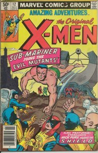 Amazing Adventures #12 ORIGINAL Vintage 1980 Reprints X-Men 6 Sub Mariner