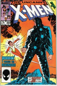 Uncanny X-Men #203 (1963) - 8.0 VF *Crossroads/Secret Wars II*