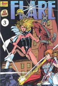 Flare (2nd Series) #3 FN ; Hero | Mark Beachum
