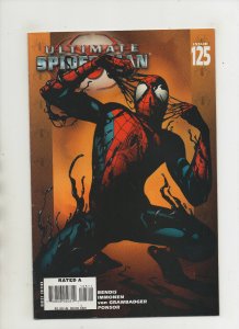 Ultimate Spider-Man #125 - Venom Symbiote Cover - (Grade 8.0) 2008