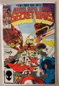 Marvel Super Heroes Secret Wars #9 Direct Marvel (8.5 VF+) (1985)