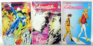 Elementals Lot of 3 #7, 8, 9 (1986) Comico Comics 1st Print Comic Books