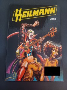 Heilmann HC Graphic Novel - Alain Voss -German Language- Erotic Sci-fi punk - NM