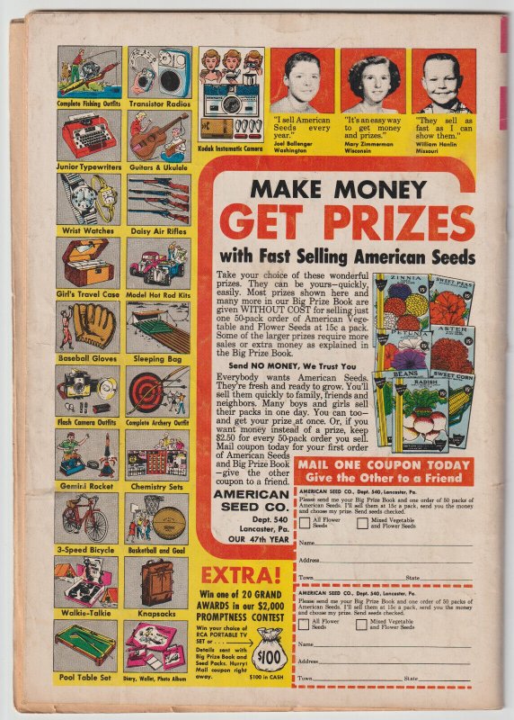 Uncle Scrooge #56 (Mar 1965, Gold Key), G condition (2.0)