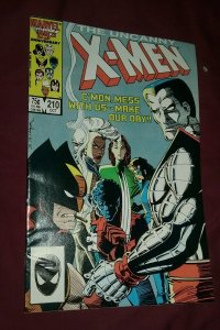 Uncanny X-Men #210 FN fine condition xmen mutant massacre morlocks classic key