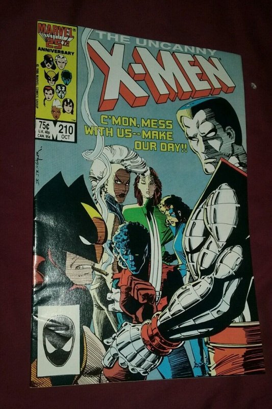 Uncanny X-Men #210 FN fine condition xmen mutant massacre morlock 1st marauders