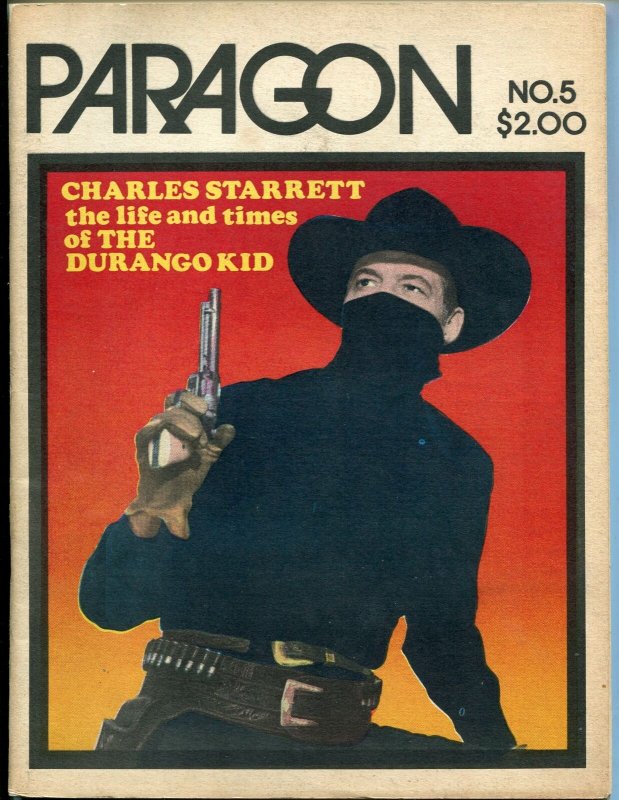 Paragon #5 1973-Durango Kid-Charles Starrett-Captain Marvel-info-movie pix-FN