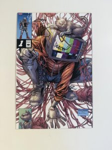 Ninja Funk #1 Cover 1G signed JPG Riegel with COA!