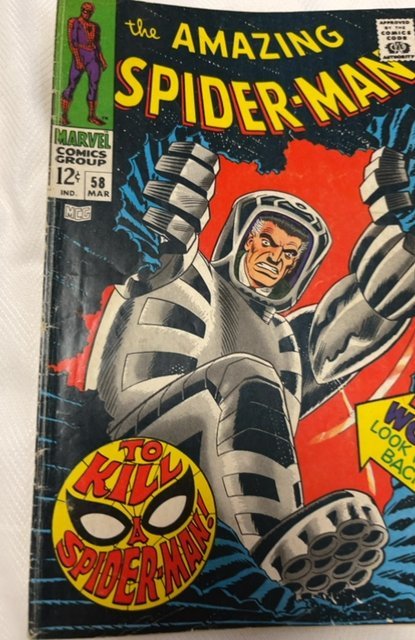 The Amazing Spider-Man #58 (1968)to kill a Spider-Man