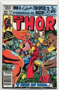 Thor #316 (1982) Thor