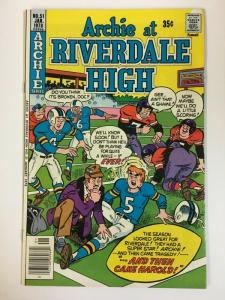 ARCHIE AT RIVERDALE HIGH (1972-1987)51 VF-NM  Jan 1978 COMICS BOOK