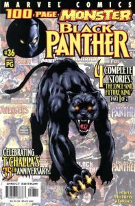 Black Panther #36 Cover (100 Page Monster) - 2001 art by Sal Velluto  