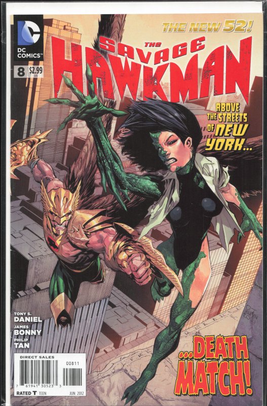 The Savage Hawkman #8 (2012) Hawkman