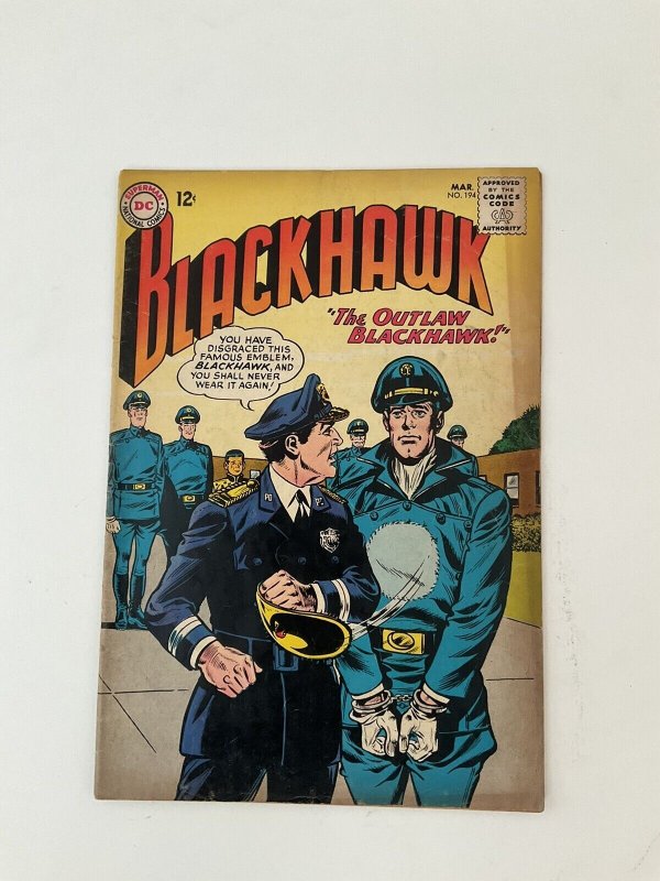 Blackhawk 194 Fine Fn 6.0 Dc Comics