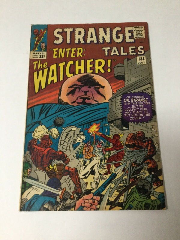 Strange Tales 134 Fn Fine 6.0 Marvel Silver Age 