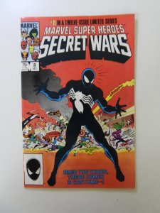 Marvel Super Heroes Secret Wars #8 (1984) VG tape pull, moisture damage