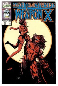 Marvel Comics Presents 76 Wolverine Weapon X Death's Head Barry Windsor Smith NM