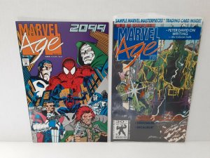 MARVEL AGE: 117: 2099 TITLES AND 118 - THE HULK - GEORGE PEREZ - FREE SHIPPING