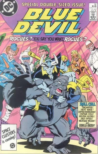 Blue Devil #30 VF ; DC | Gorilla Grodd