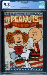 Peanuts Vol 2 #3 Vicki Scott Cover Kaboom 2012 CGC 9.8 Only 2 in Census