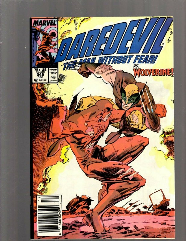 Lot of 12 Daredevil Comics #219 228 230 233 235 238 240 245 248 249 251 255 GB1