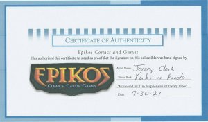 YUKI vs PANDA #1 SIGNED BY JEREMY CLARK SOURCE POINT PRESS 2021 EB203