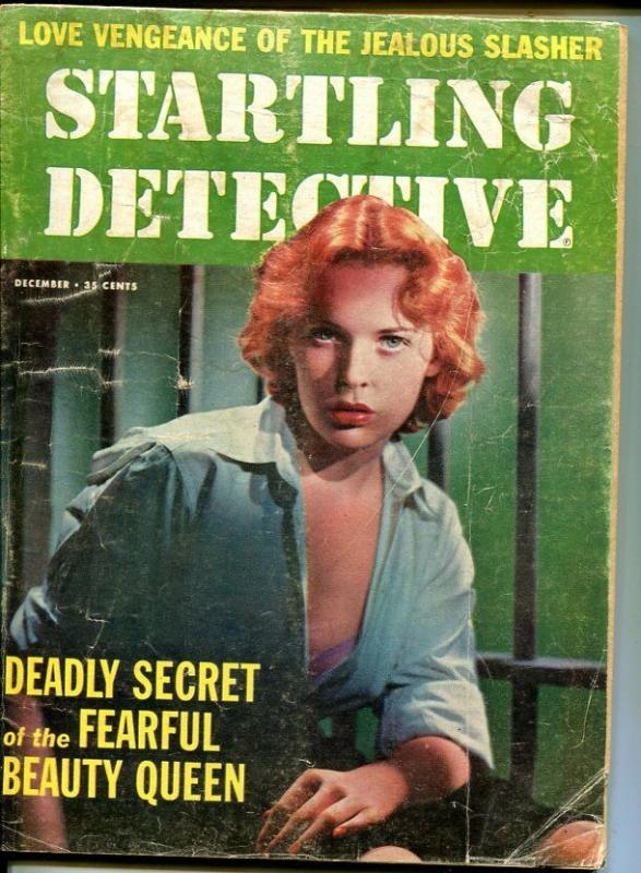 Startling Detective December 1958- Lover's Lane Slaying of the Young widow