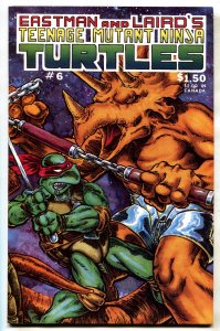 TEENAGE MUTANT NINJA TURTLES #6--1986--early issue--COMIC BOOK --VF/NM