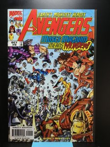 Avengers #9 Newsstand Edition (1998)