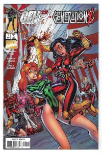 Gen 13/Generation X #1B Campbell Cover (1997) Image Comics