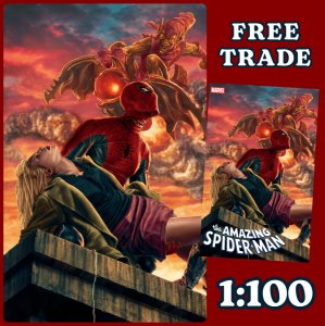 AMAZING SPIDER-MAN #18 ? LEE BERMEJO AMAZING VISIONS VIRGIN VARIANT 1:100