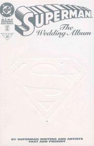 Superman: The Wedding Album #1DM VF/NM ; DC | White Cardstock Cover