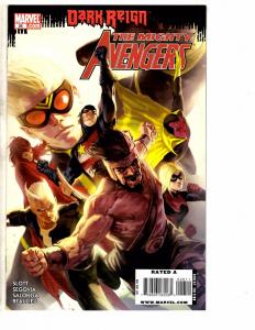 Lot Of 6 Mighty Avengers Marvel Comic Books 21 22 23 24 25 26 Hulk Thor Wasp J47